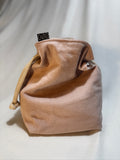 BØR Projekttasche / Project Bag aus Cord – Hellrosa - Größe S