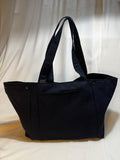 Canvas Shopper Blau – Handgefertigte Alltagstasche aus robustem Canvas