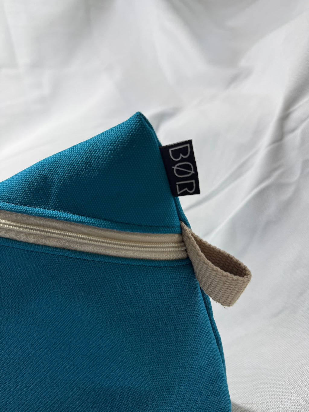 BØR Projekttasche mit Reißverschluss – „Ocean Knit“