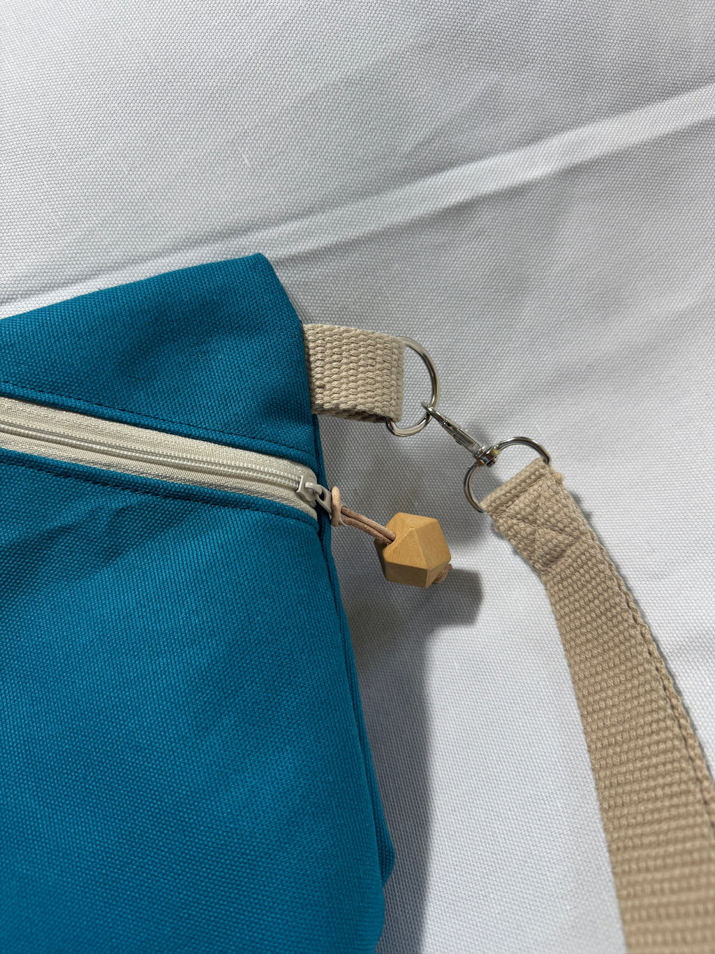 BØR Projekttasche mit Reißverschluss – „Ocean Knit“